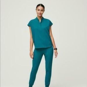 NWT FIGS Women's Pacific Blue Rafaela XS